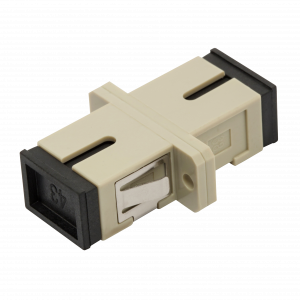 SC optical adapter, simplex 